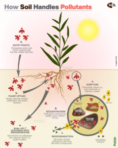 How soil handles pollutants
